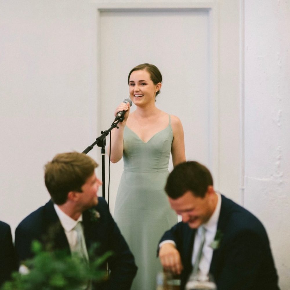 Sage Bridesmaid Dress - Picture 2 of 6